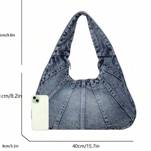 Ladies denim purse - Picture 8 of 8